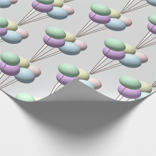 Ballonpapier Geschenkpapier (Ecke)