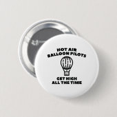 Ballonpiloten Button (Vorne & Hinten)