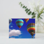 Ballonrennen - Postkarte (Stehend Vorderseite)