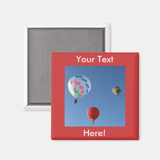 Ballons 3 magnet (Vorderseite/Rückseite)