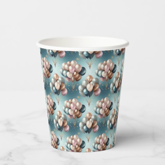 Ballons Galore 02 Pappbecher (Rückseite)