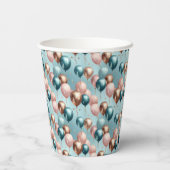 Ballons Galore 03 Pappbecher (Rückseite)