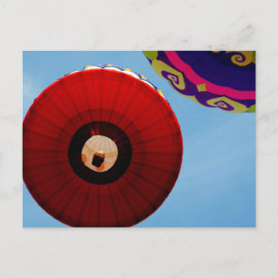 Ballons hoch postkarte