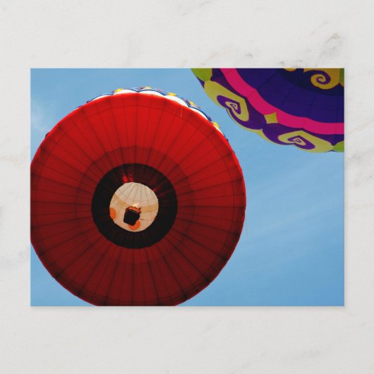 Ballons hoch postkarte (Vorderseite)