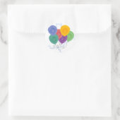 Ballons im Sky Sticker (Tasche)