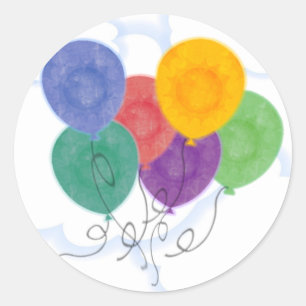 Ballons im Sky Sticker