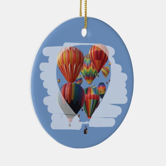 Ballons in einem Ballon Weihnachtsschmuck (Rechts)