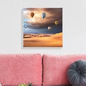 Ballons in Sky Leinwanddruck (Insitu (Wohnzimmer))