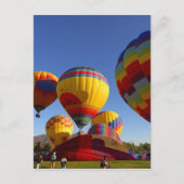 Ballons Postkarte (Vorderseite)