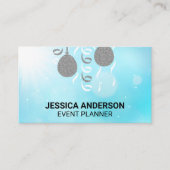 Ballons | Sonnenschein Visitenkarte (Vorderseite)