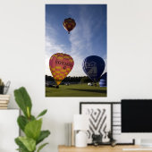 Ballons starten poster (Heimbüro)