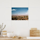 Ballons über Bristol. Poster (Küche)