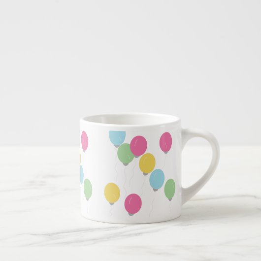 Ballons um die Tasse (Rechts)
