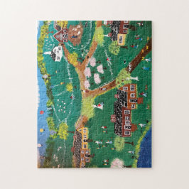 Ballons und Drachen waren alle da Puzzle