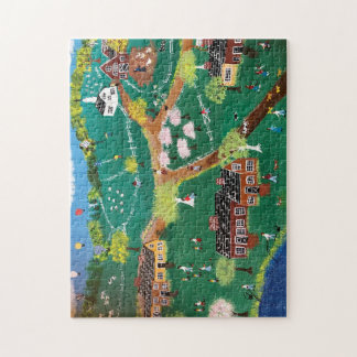 Ballons und Drachen waren alle da Puzzle