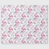 Ballons und Flugzeuge Geschenkpapier (Flach)