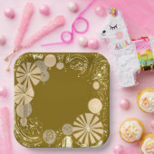 Ballons und Sterne Pappteller (Party)