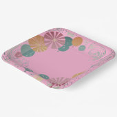 Ballons und Sterne Pappteller (Gewinkelt)