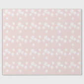 Ballons zum Geburtstag, rosa Umhüllungspapier Geschenkpapier (Flach)