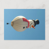 Ballonschnee Postkarte (Vorderseite)