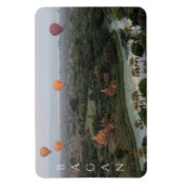 Ballonsonnenaufgang Magnet (Vertikal)