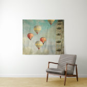 Ballontapestes Wandteppich (Beispiel (Horizontal))