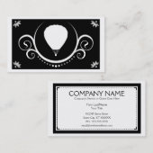 Ballontechnik Visitenkarte (Vorne/Hinten)