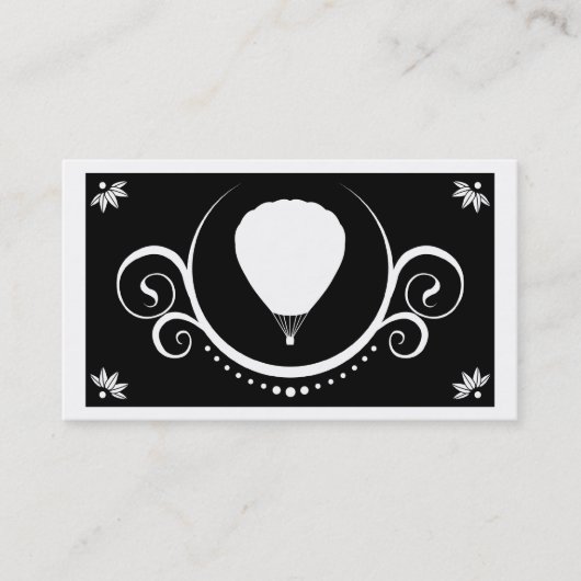 Ballontechnik Visitenkarte (Vorderseite)