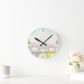 Ballonuhr Runde Wanduhr (Zuhause)