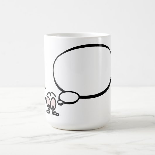 Balloon Abbildung-Tasse Kaffeetasse (Mittel)