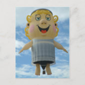 Balloon Angel Postkarte (Vorderseite)