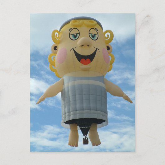 Balloon Angel Postkarte (Vorderseite)