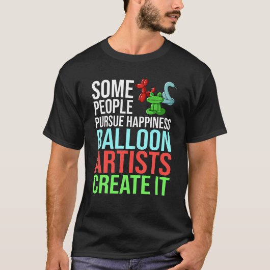 Balloon Animal Artist Twister Twister T-Shirt (Vorderseite)