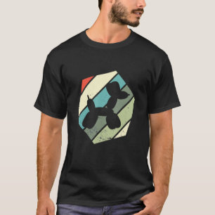 Balloon Animal Hexa Retro Ballon Twiloon Ballon T-Shirt