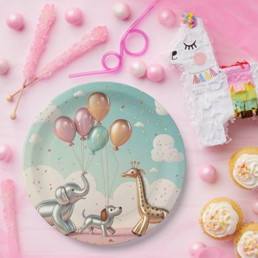 Balloon Animal Parade – Fun and Luxurious Party Ar Pappteller (Party)