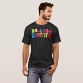 Balloon Animals Artist Entertainer T-Shirt (Vorne ganz)
