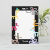 Balloon Animals Kids Party Theme (Stehend Vorderseite)