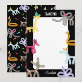 Balloon Animals Kids Party Theme (Vorne/Hinten)