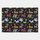 Balloon Animals Kids Party Theme Geschenkpapier Set (Vorderseite 2)