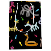 Balloon Animals Kids Party Theme Mittlere Geschenktüte (Vorderseite)