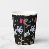 Balloon Animals Kids Party Theme Pappbecher (Rechts)
