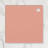 Balloon Arch Brautparty Vielen Dank Geschenkanhänger (Rückseite)