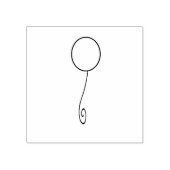 Balloon Art Briefmarke Gummistempel (Prägung)
