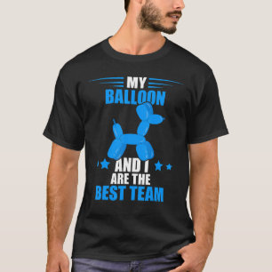 Balloon Artist Best Team Balloon Twip Balloon T-Shirt
