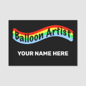 Balloon Artist Name Abzeichen Namensschild (Vorderseite)
