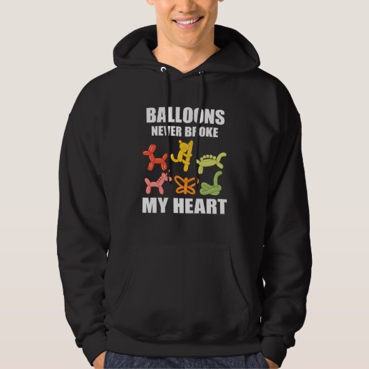 Balloon Artist Never Broke Balloon Twisting Balloo Hoodie (Vorderseite)