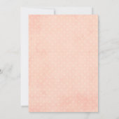 Balloon Baby Dusche bereit für Pop Rose Gold Einladung (Rückseite)