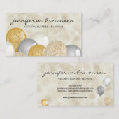 Balloon Baby Dusche Party Planner Visitenkarte (Vorne/Hinten)