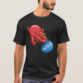 Balloon Balloon Animal Dog Inhaling Oxygen T-Shirt (Vorderseite)