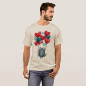 Balloon Bandit T-Shirt - Liebe hob mich auf (Vorne ganz)